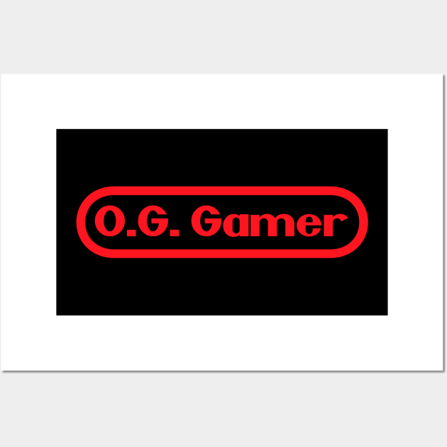 OG Video Gamer Wall Art by PopCultureShirts